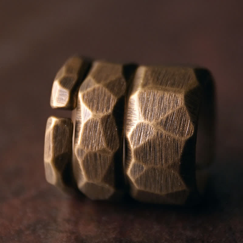 Tibetan simple copper ring — view 17
