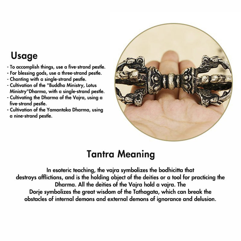 Tibetan Bell & Dorje Vajra Set — view 23