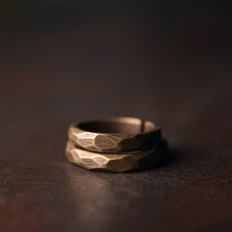 Tibetan simple copper ring — view 8