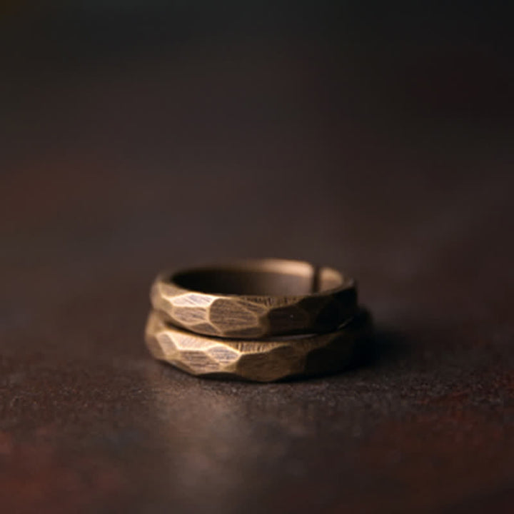 Tibetan simple copper ring — view 8