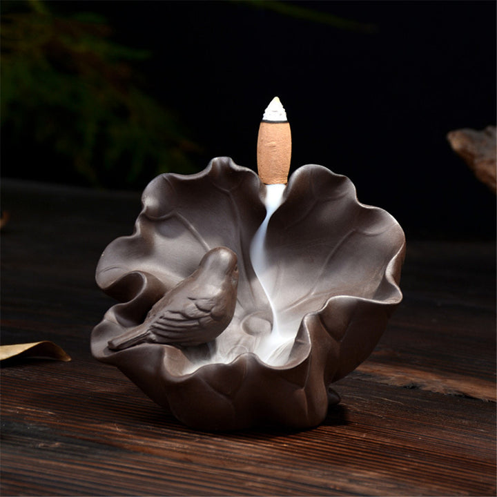 Bird Backflow Incense Burner