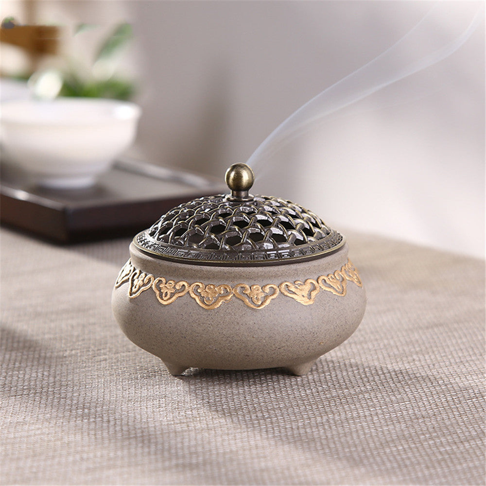 Ceramic Mosquito Repellent Incense Burner