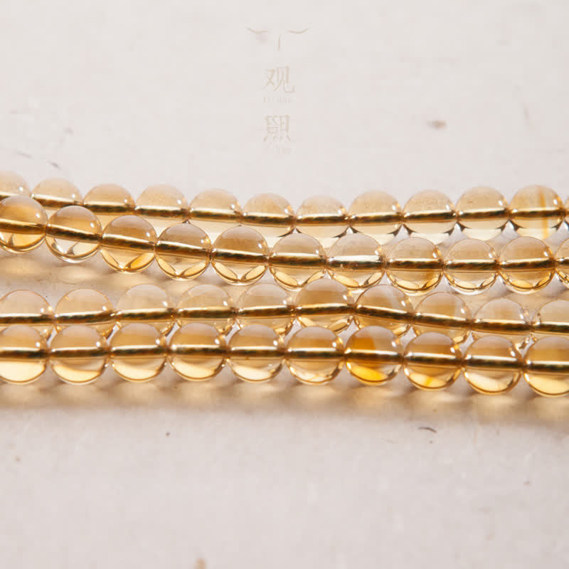 925 Sterling Silver Citrine Sandalwood Turquoise 108-Bead Mala Bracelet — product view 14