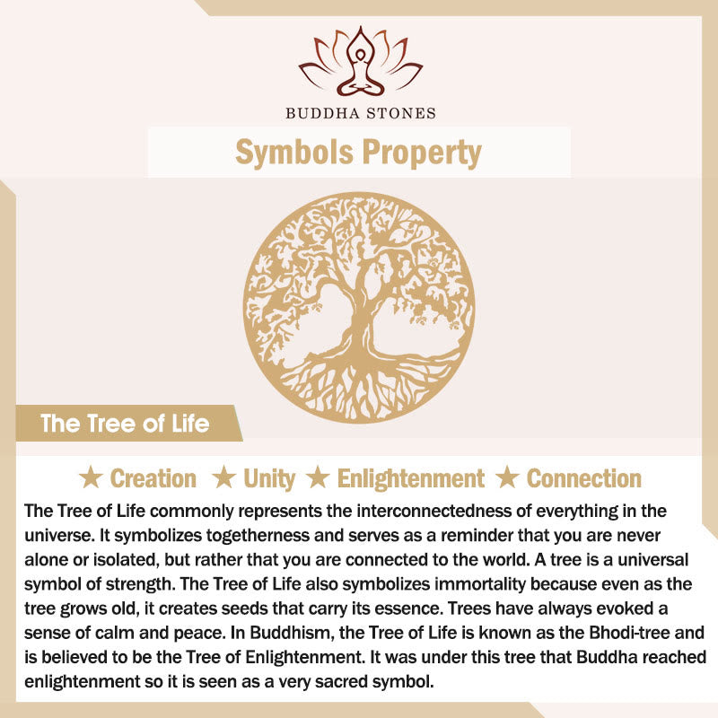 Apatite Bead Om Tree Of Life Lotus 108-Bead Mala Bracelet — product view 11