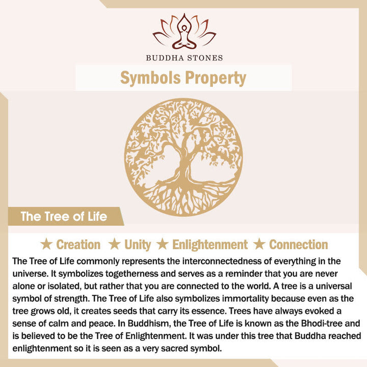 Apatite Bead Om Tree Of Life Lotus 108-Bead Mala Bracelet — product view 11