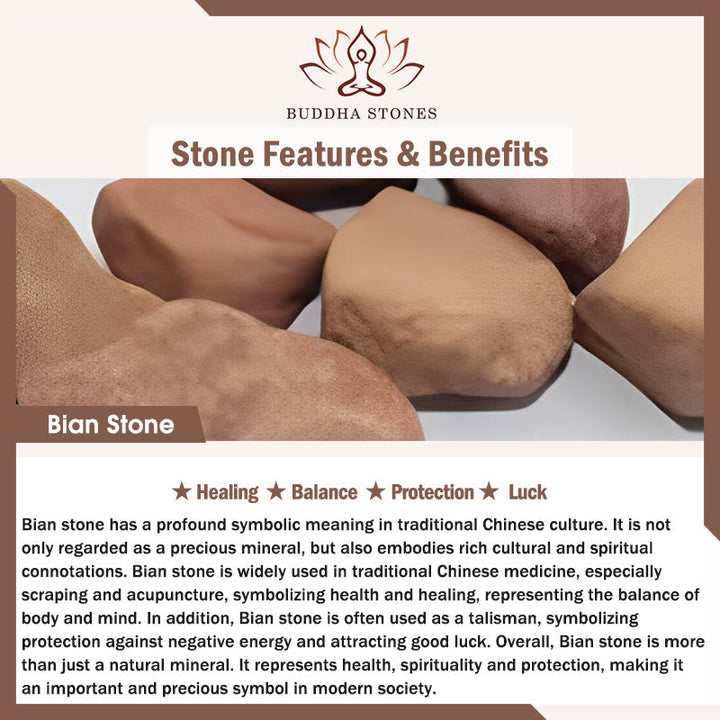 Bian Stone 108-Bead Mala Bracelet — product view 6