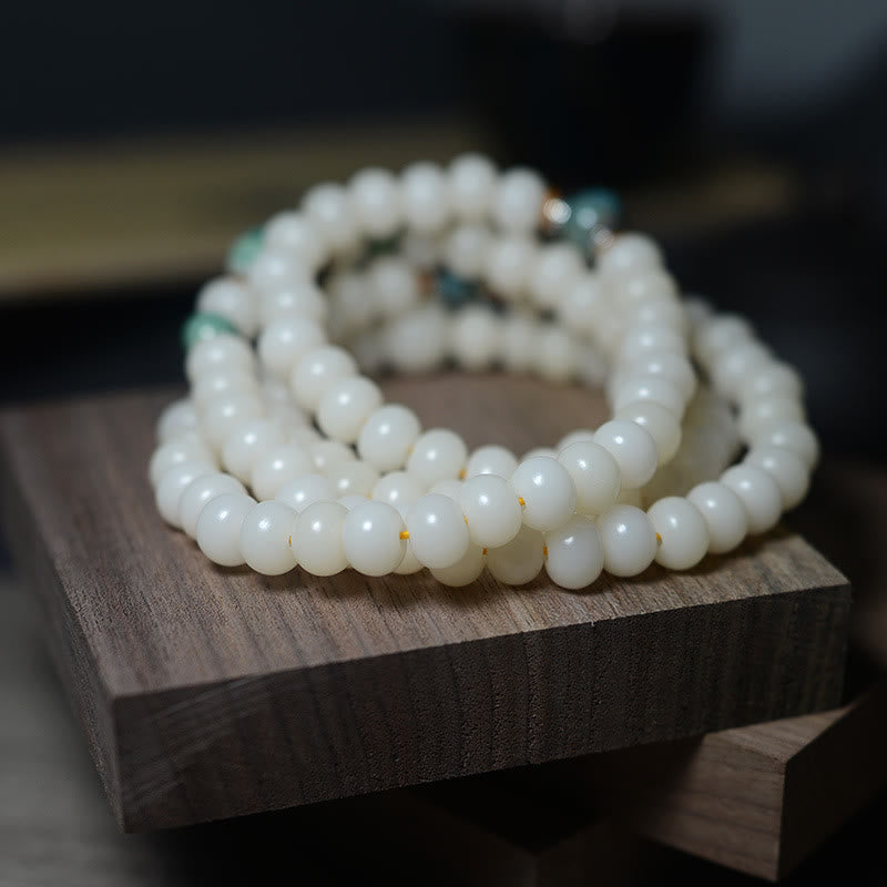Bodhi Seed Keep Away 108-Bead Mala Bracelet — product view 4