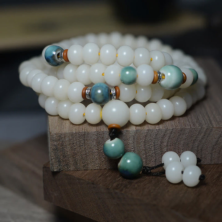 Bodhi Seed Keep Away 108-Bead Mala Bracelet — product view 10