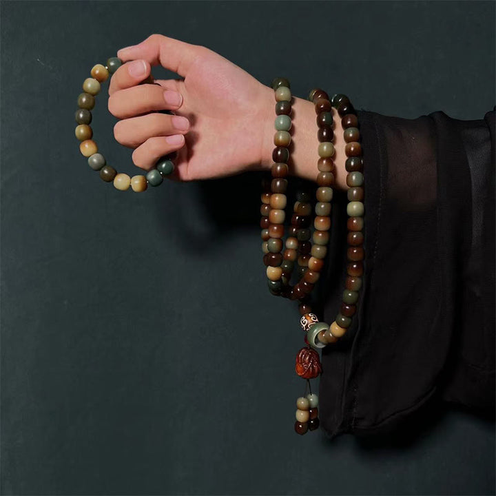 Bodhi Seed Wrist Mala — product view 2