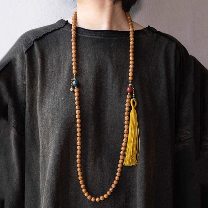 Bodhi Seed 108-Bead Mala Bracelet — product view 5