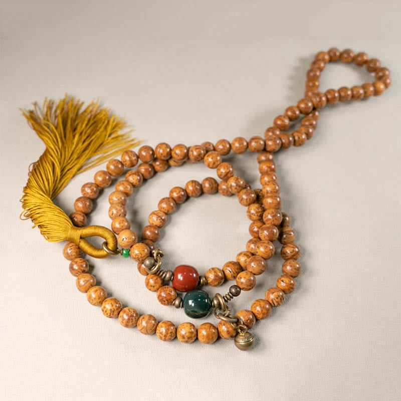 Bodhi Seed 108-Bead Mala Bracelet — product view 7