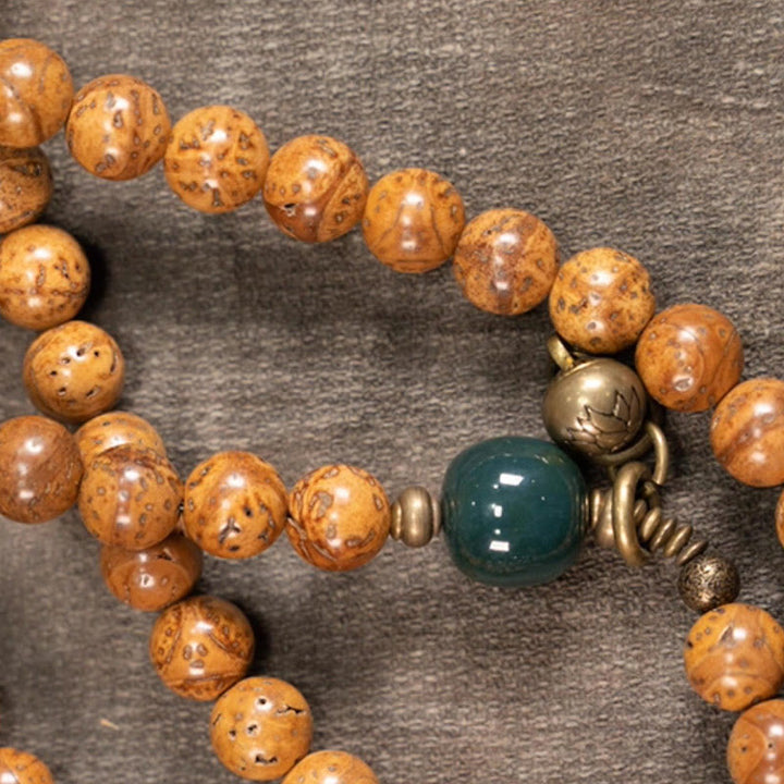 Bodhi Seed 108-Bead Mala Bracelet — product view 8