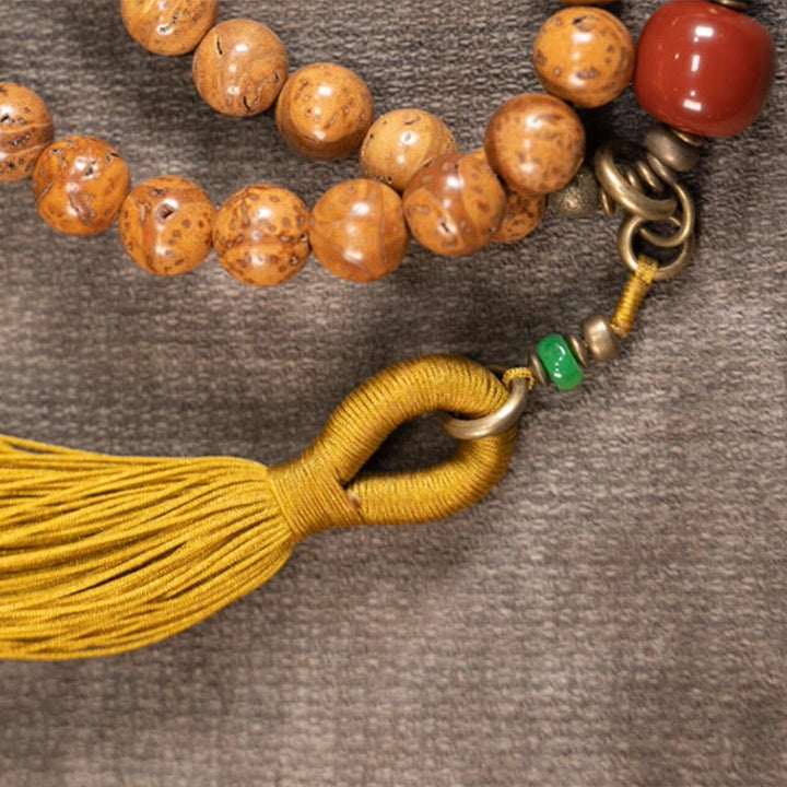 Bodhi Seed 108-Bead Mala Bracelet — product view 9