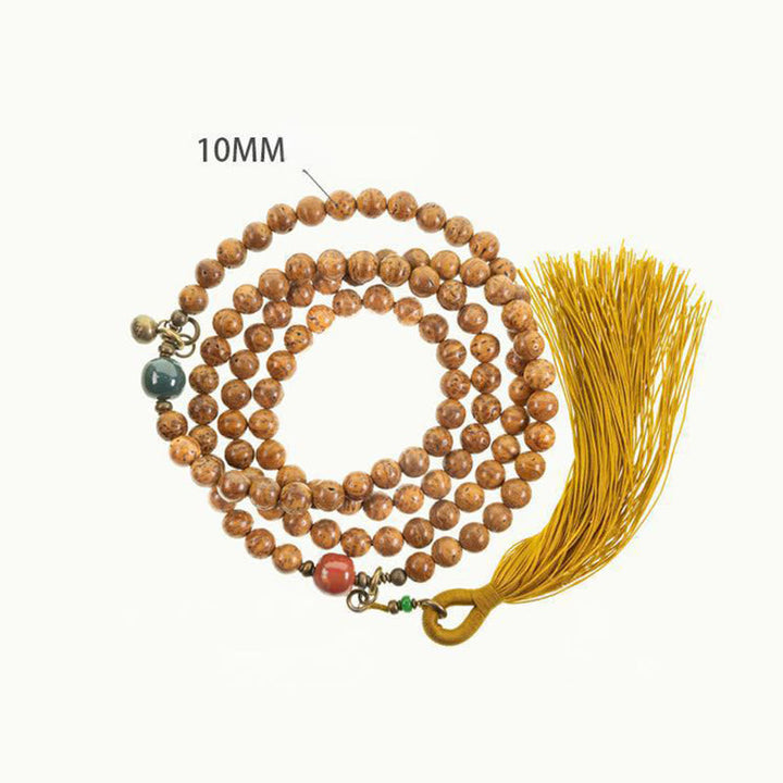 Bodhi Seed 108-Bead Mala Bracelet — product view 11