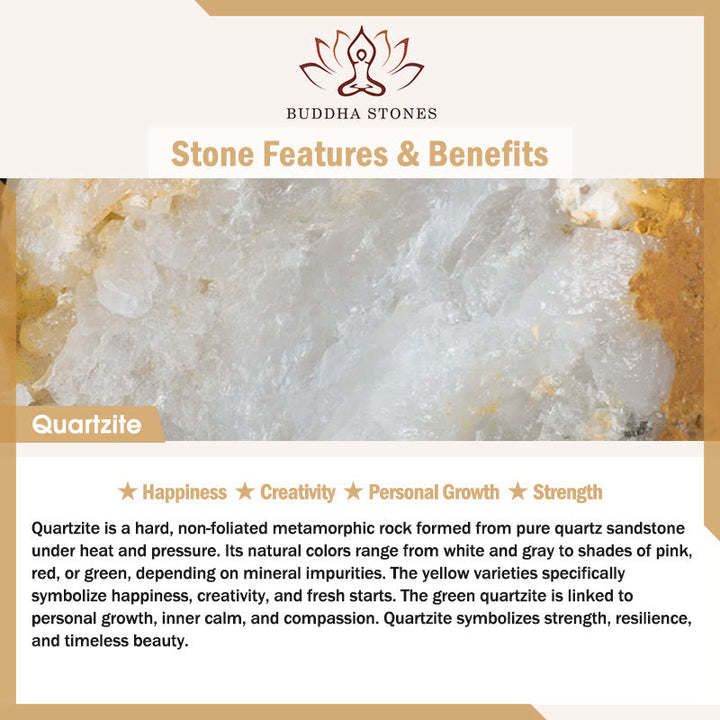 Quartzite 108-Bead Mala Bracelet — product view 16