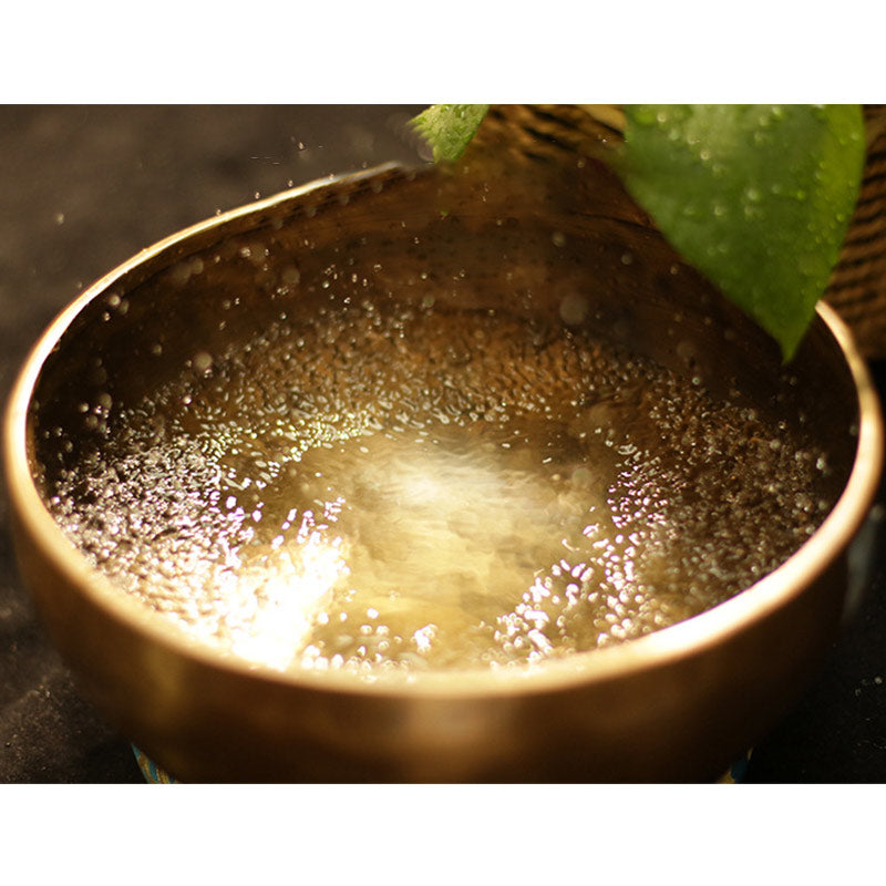 Tibetan meditation singing bowl set — view 8