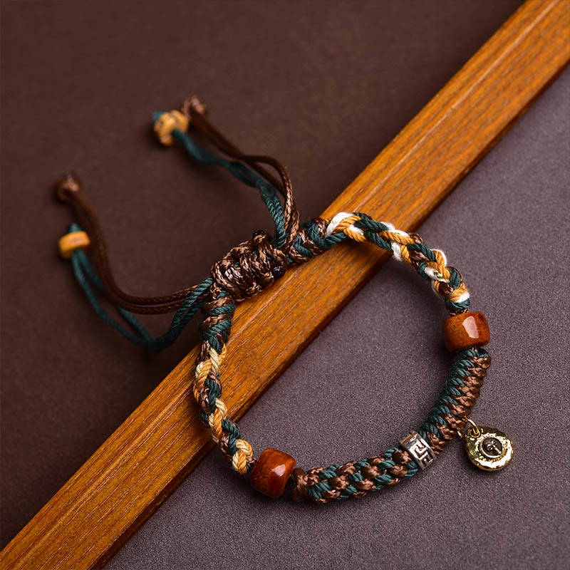 Tibetan rope bracelet with gift card — view 2