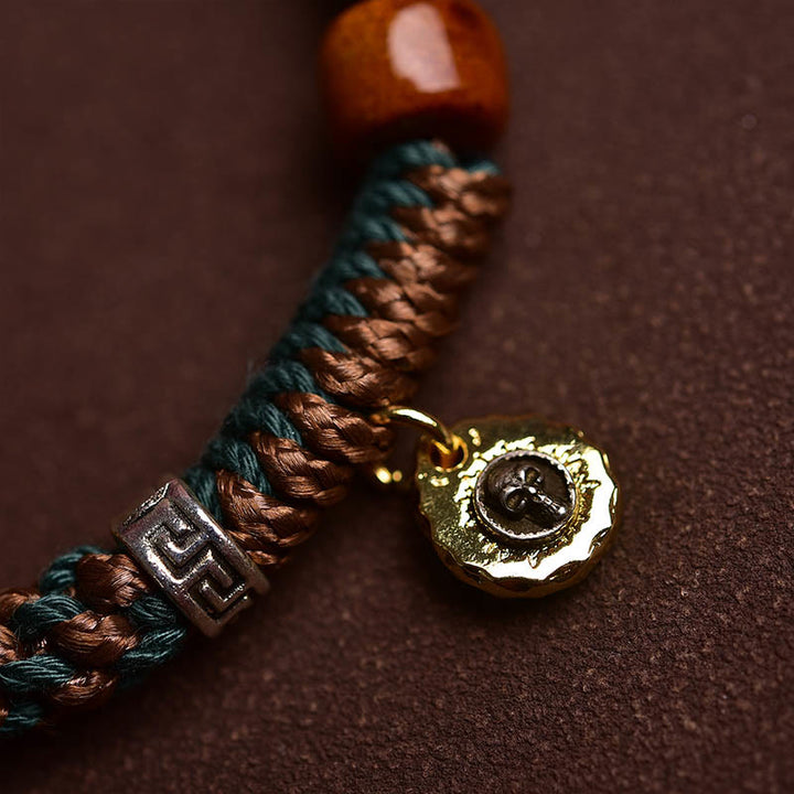 Tibetan rope bracelet with gift card — view 17