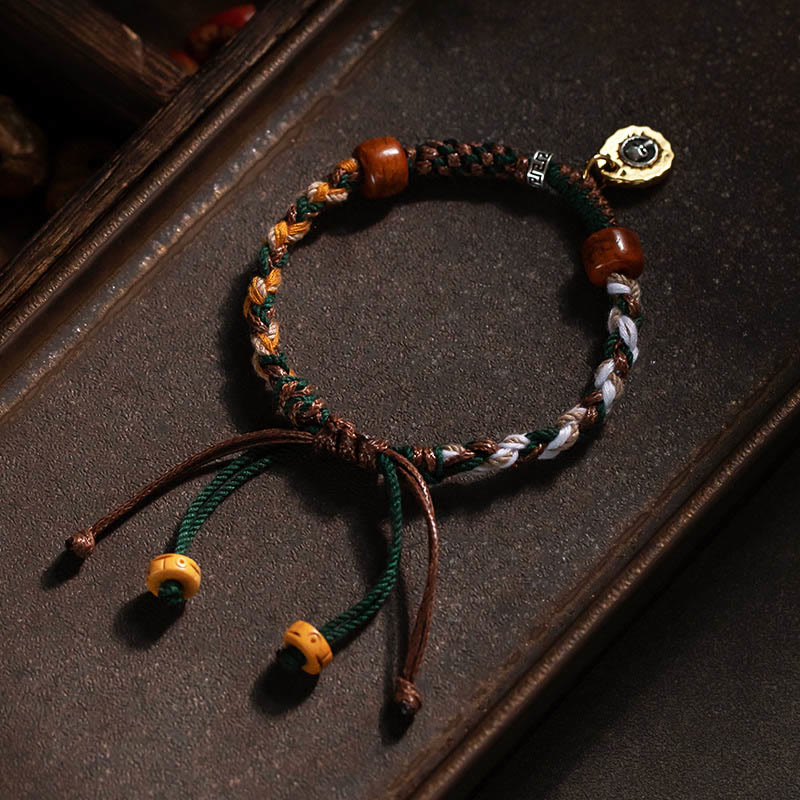 Tibetan rope bracelet with gift card — view 6