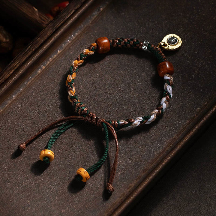 Tibetan rope bracelet with gift card — view 6