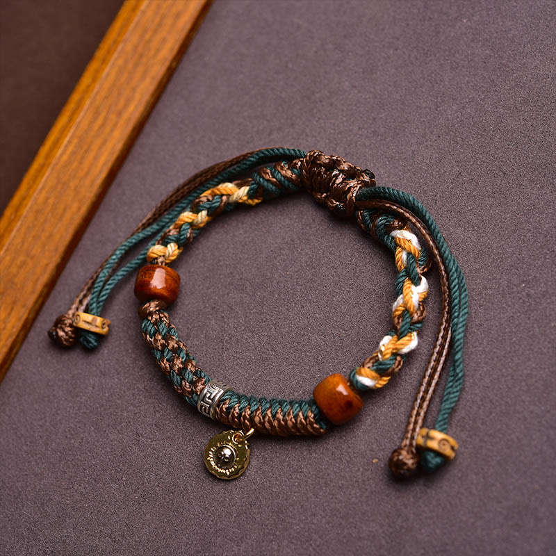 Tibetan rope bracelet with gift card — view 13