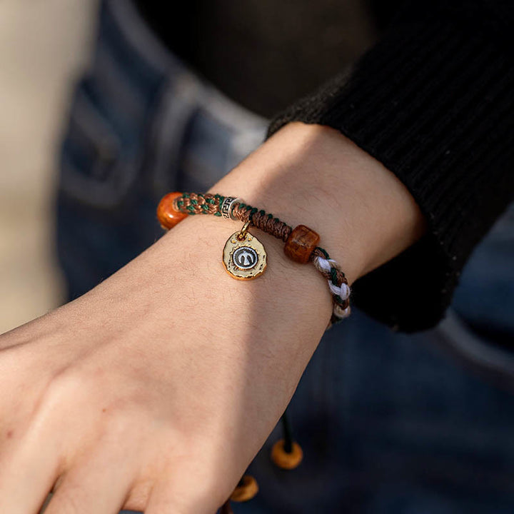 Tibetan rope bracelet with gift card — view 14