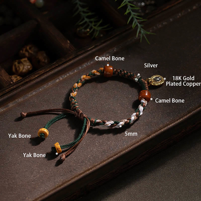 Tibetan rope bracelet with gift card — view 16