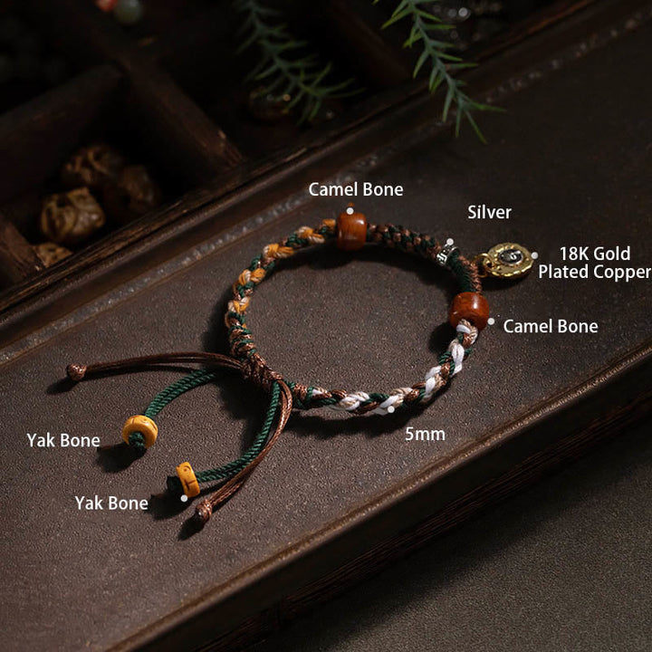 Tibetan rope bracelet with gift card — view 16