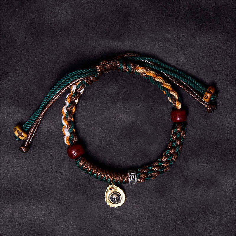 Tibetan rope bracelet with gift card — view 4