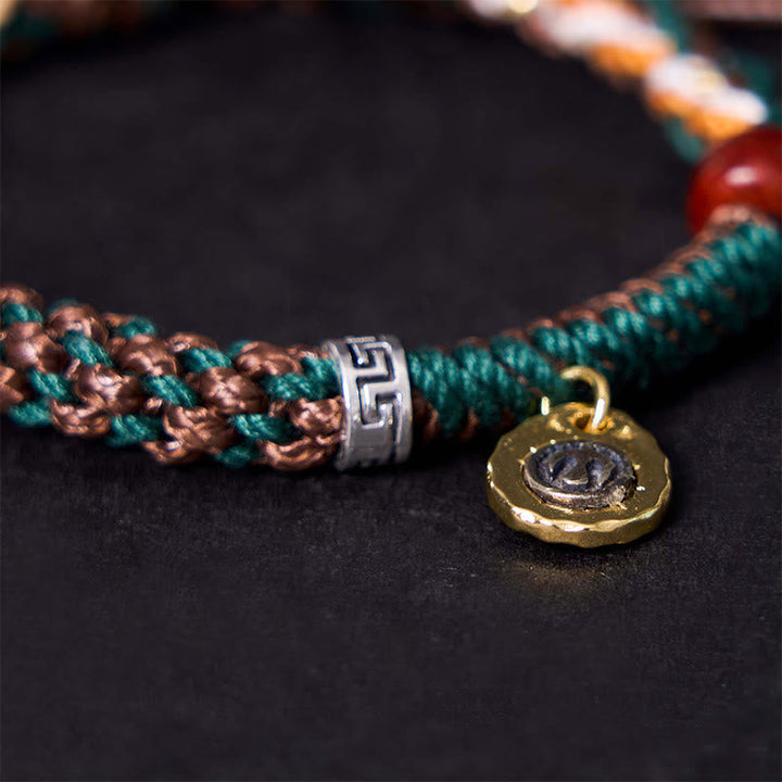 Tibetan rope bracelet with gift card — view 12