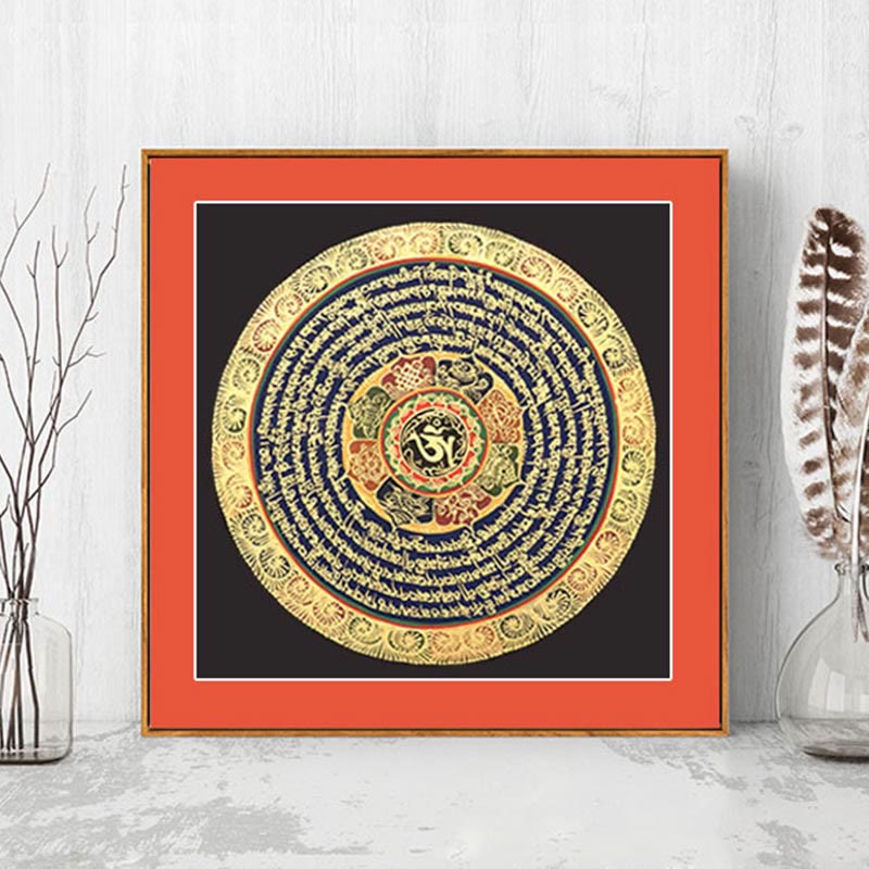 Tibetan Mantra Thangka Art Blind Box — view 1
