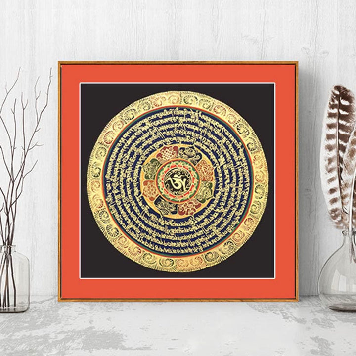 Tibetan Mantra Thangka Art Blind Box — view 1