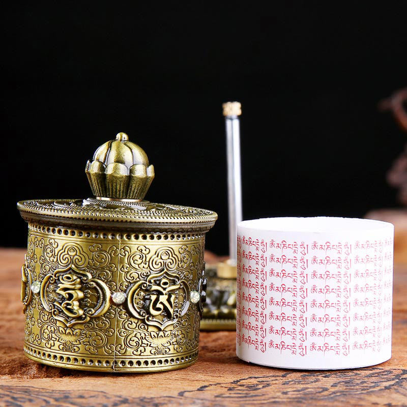 Tibetan prayer wheel car decoration — view 7