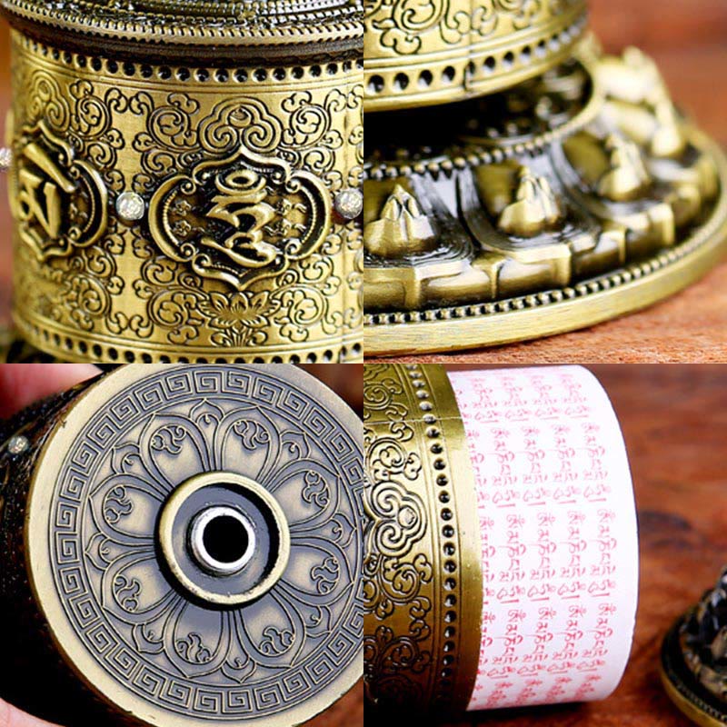 Tibetan prayer wheel car decoration — view 9