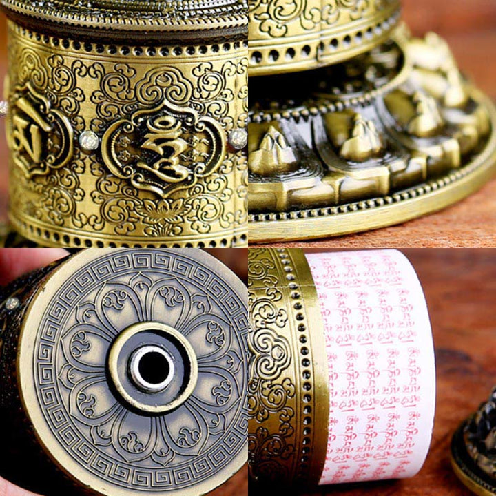 Tibetan prayer wheel car decoration — view 9