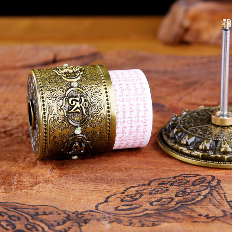 Tibetan prayer wheel car decoration — view 8