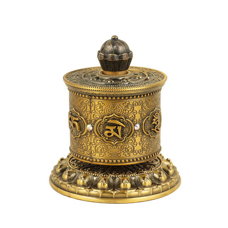 Tibetan prayer wheel car decoration — view 12