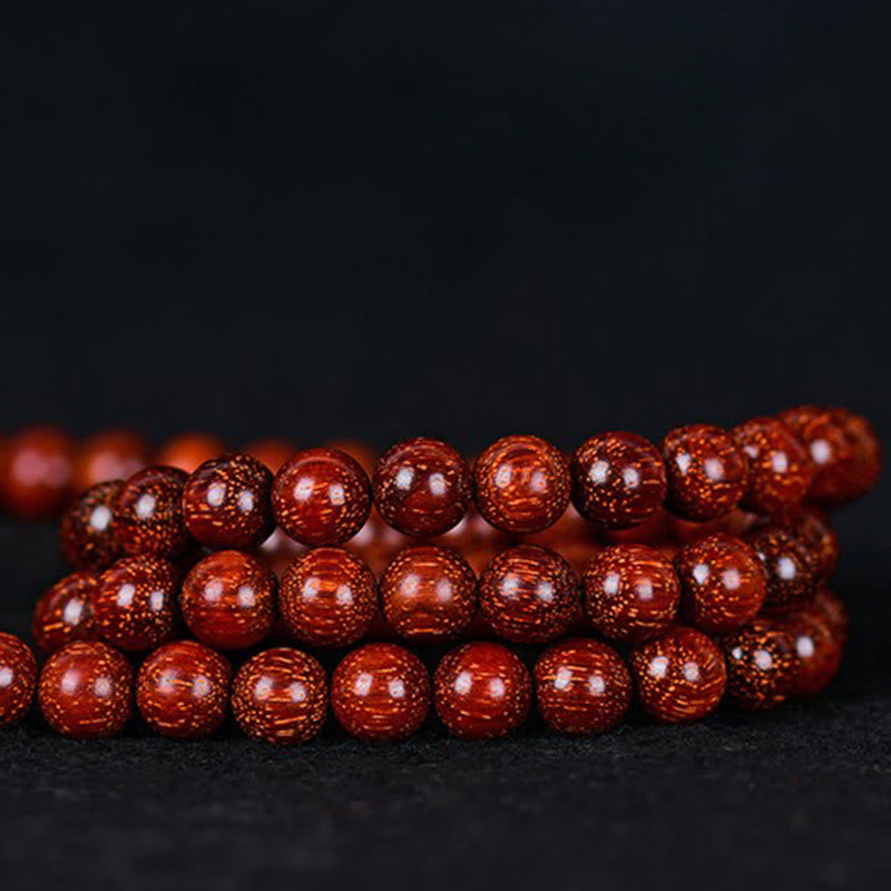 Tibetan red sandalwood bracelet — view 13