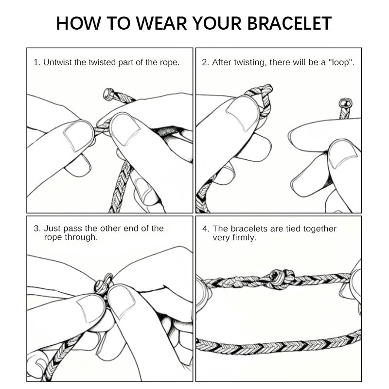 Handwoven multicolor King Kong knot bracelet — view 11