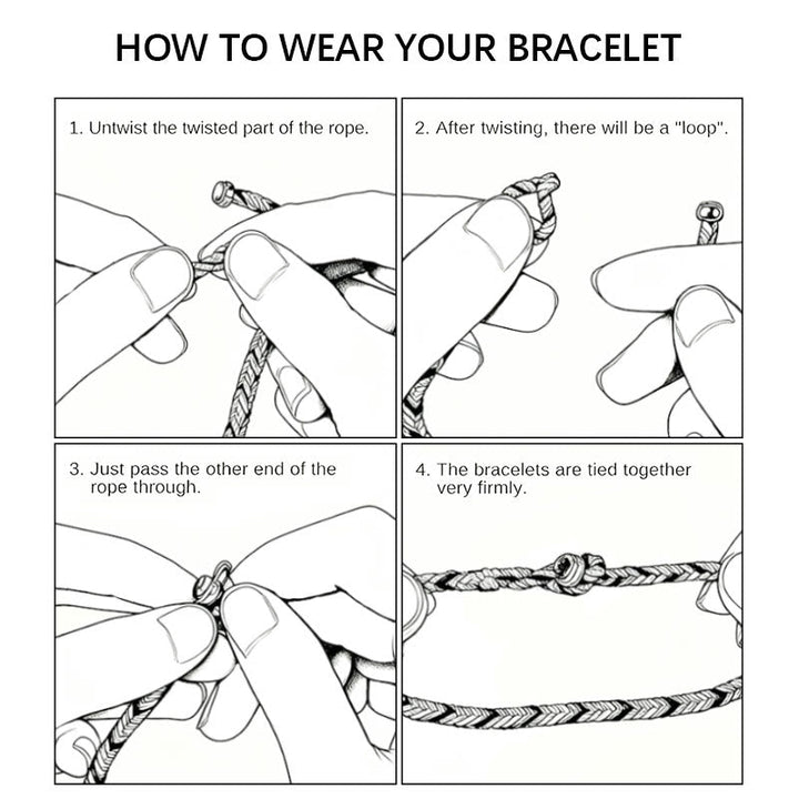 Handwoven multicolor King Kong knot bracelet — view 11