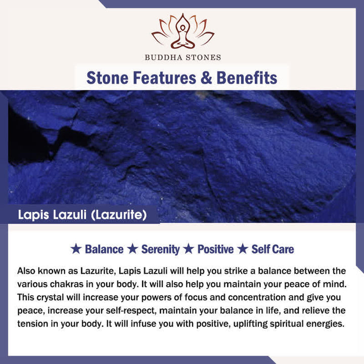 Buddha Stones Hand-Woven Ultra-fine Small Square Shape Lapis Lazuli Red String Luck Bracelet