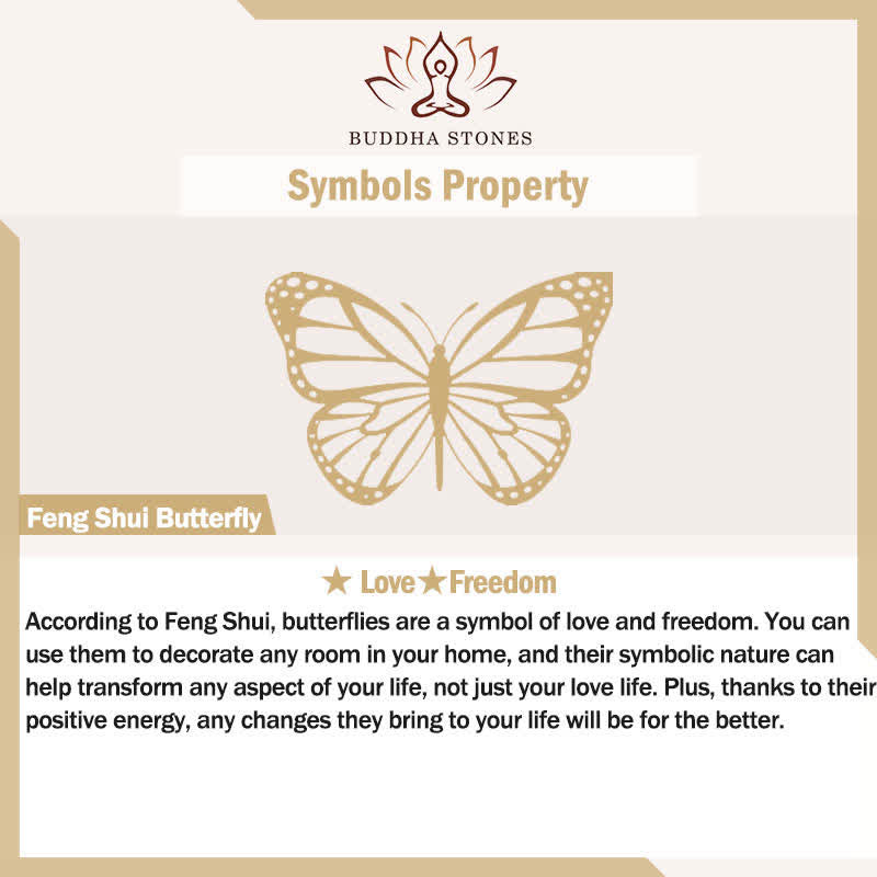 Buddha Stones Black Liuli Glass Bead Rose Butterfly Charm Transformation Triple Wrap Bracelet