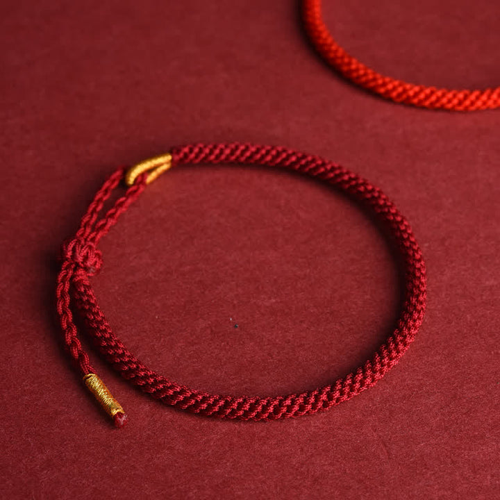 FREE Today: Protection and Strength Red String Hand-Woven Adjustable Bracelet