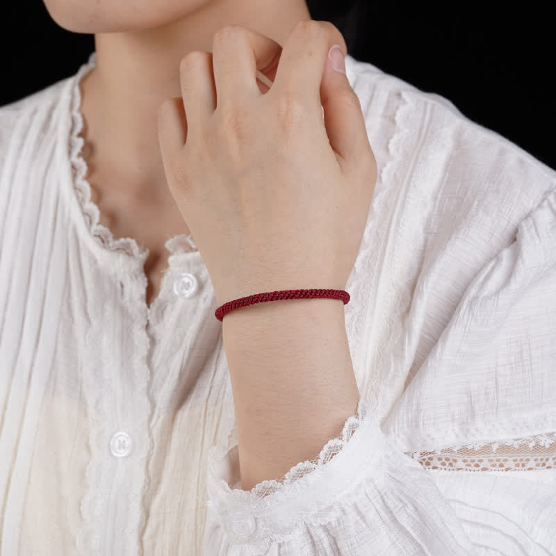 FREE Today: Protection and Strength Red String Hand-Woven Adjustable Bracelet