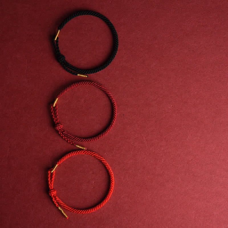 FREE Today: Protection and Strength Red String Hand-Woven Adjustable Bracelet