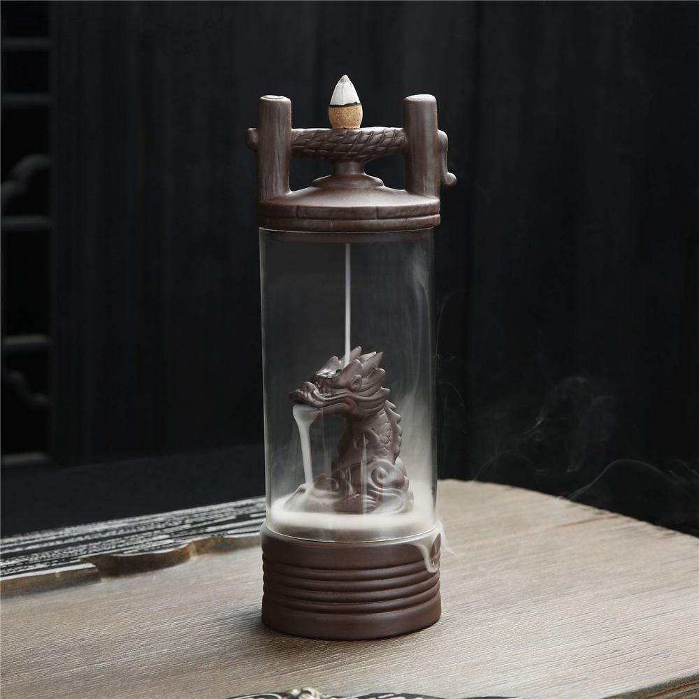Handmade Dragon Backflow Incense Burner