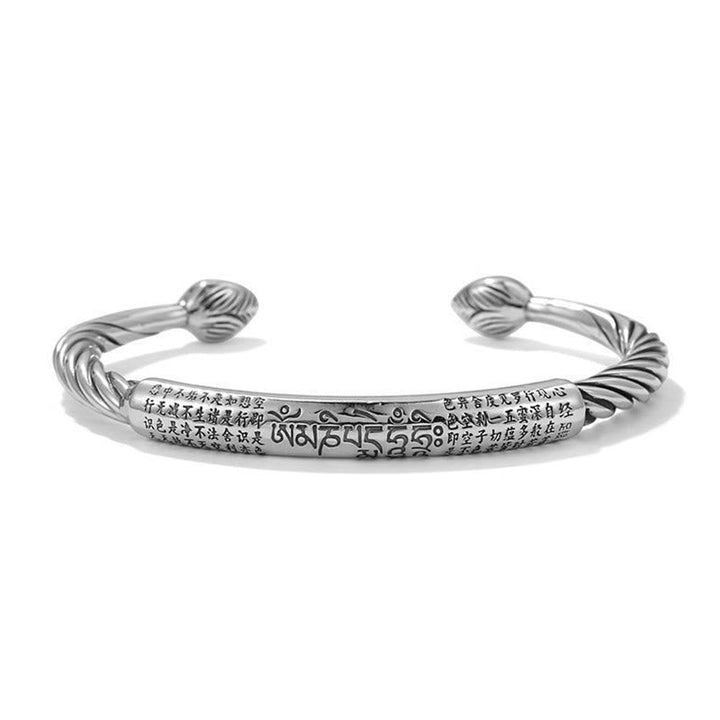 Om Mani Padme Hum copper cuff bracelet — view 14