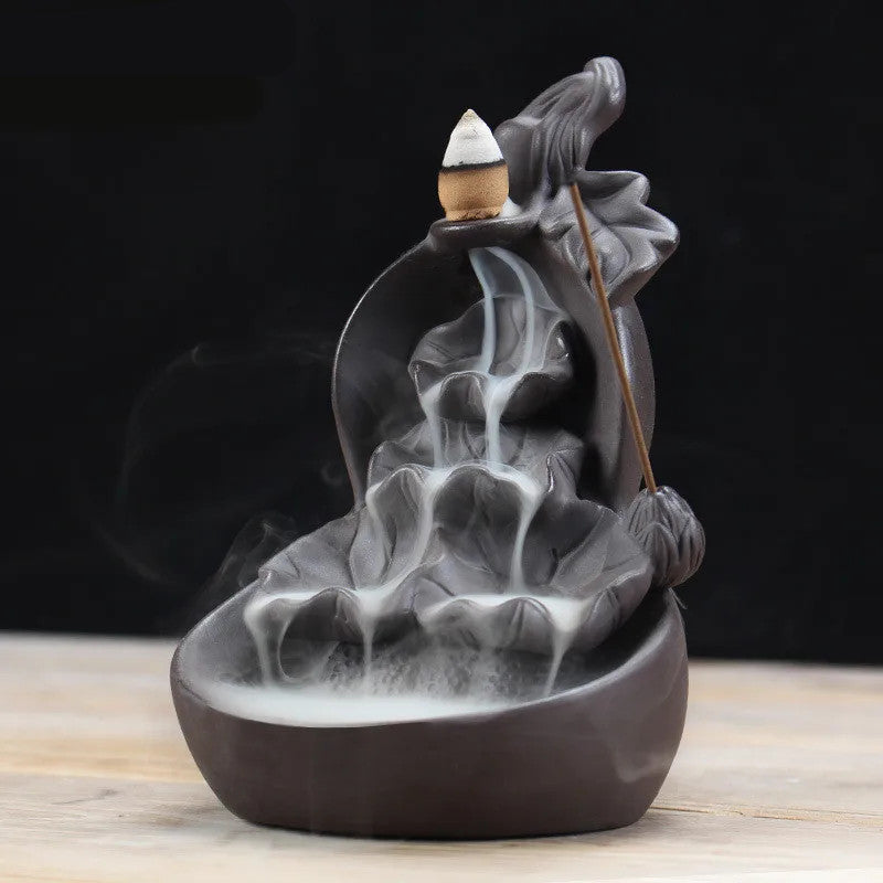 The Little Monk Censer Buddha Incense Holder Backflow Incense Burner