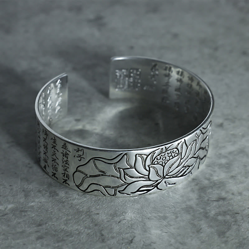 Lotus white copper adjustable bracelet — view 7