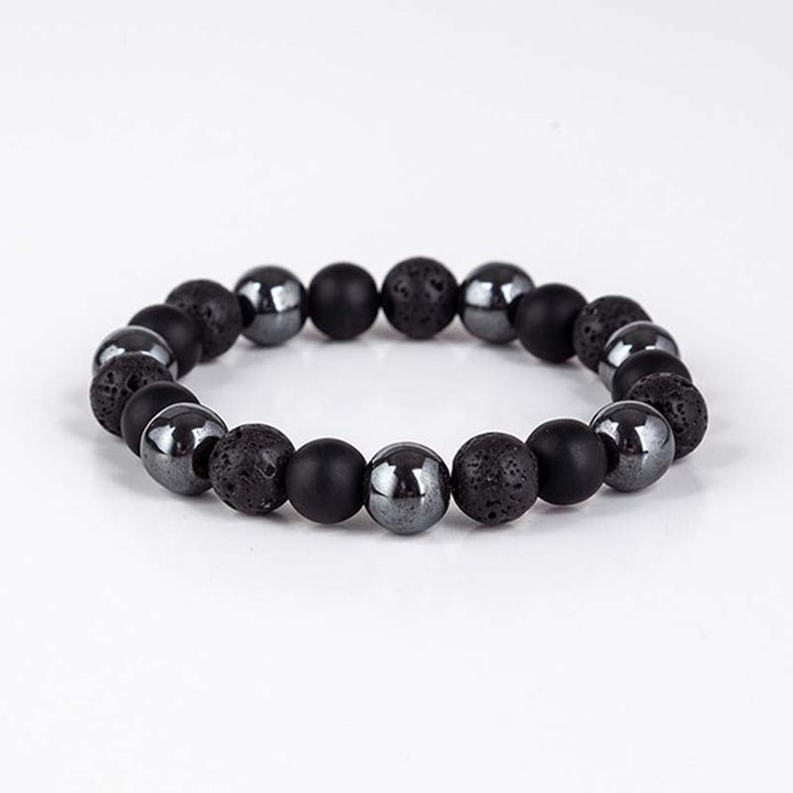 Tibetan Tiger's Eye Bracelet & Necklace Set — view 19